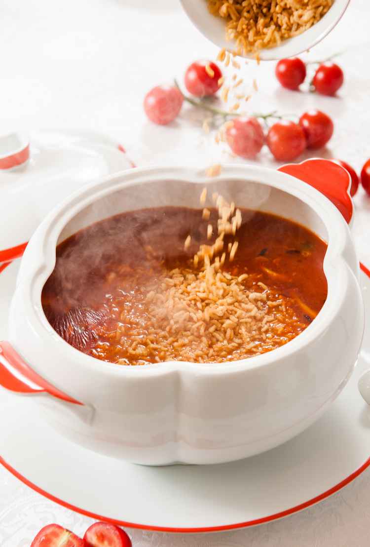 龙虾汤霹雳金银泡饭 Crispy Rice in Lobster Bisque.jpg