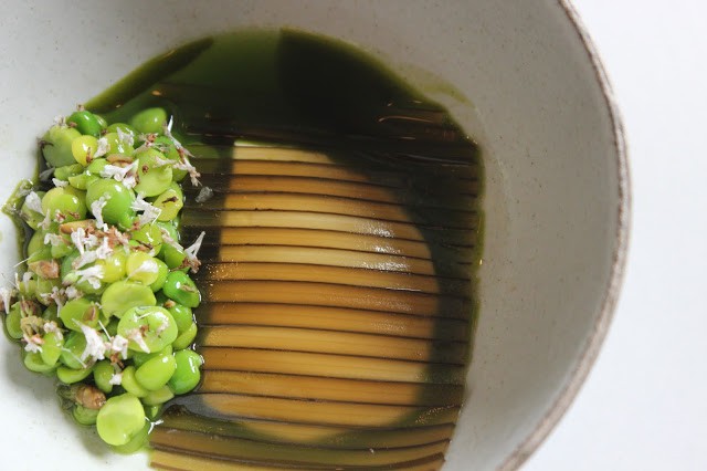 Sweet Peas, Milk Curd and Sliced Kelp.JPG